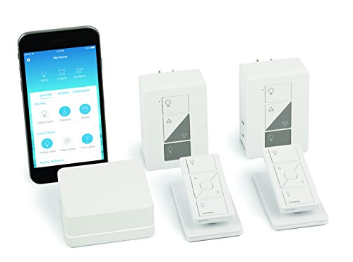 Lutron Caséta Wireless Smart Lighting Lamp Dimmer Starter Kit (Model P-BDG-PKG2P) -- Best smart plug, runner-up