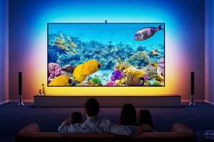 Govee’s dual-lens, TV-syncing backlight now fits even bigger TVs