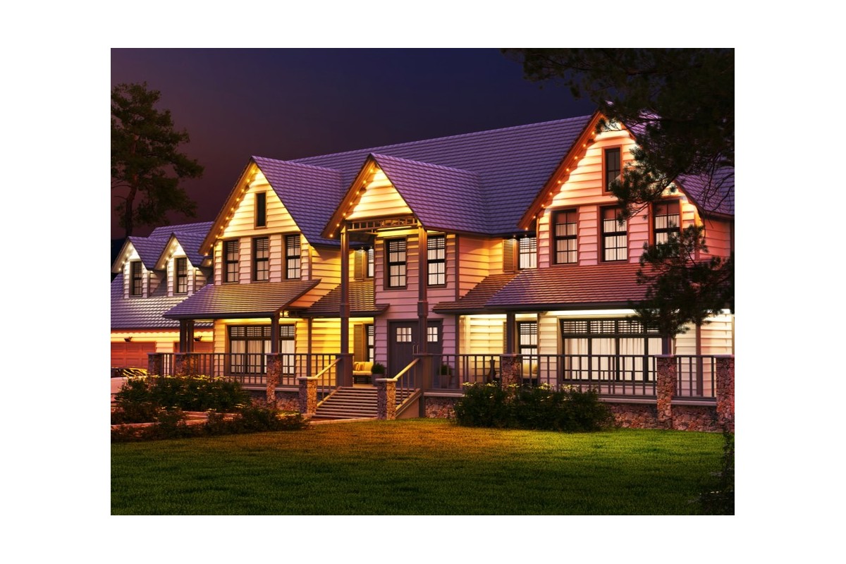 Hampton Bay Permanent Mount String Lights