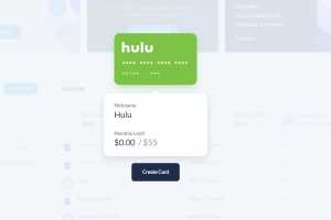 Control your streaming costs with limited-use credit cards