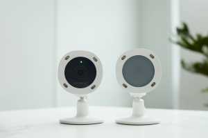 The Kangaroo Privacy Camera has a lens that turns opaque when you’re home