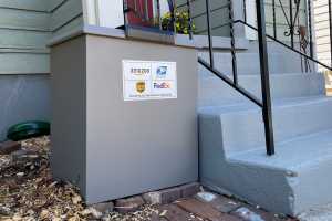 Our favorite way to thwart porch pirates just got even better