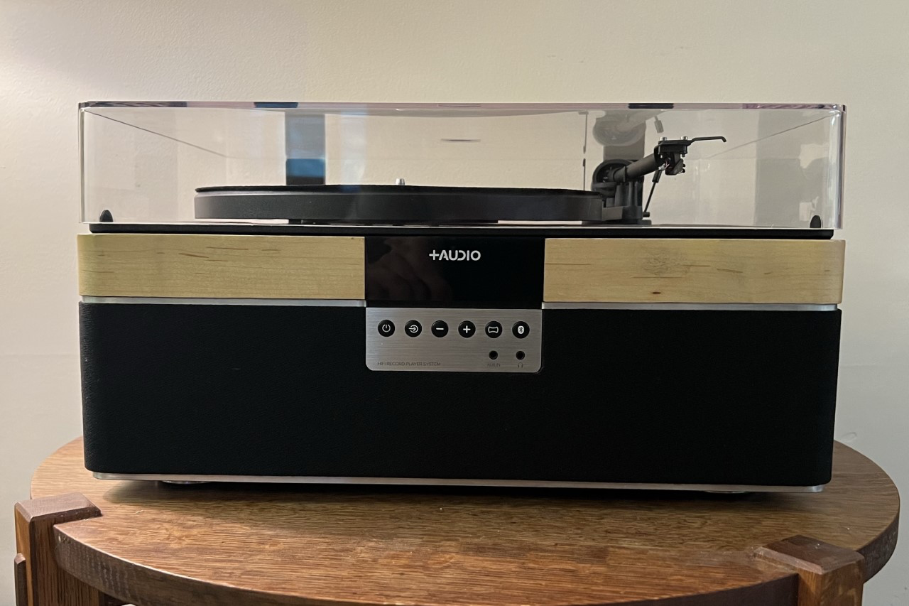 Plus Audio The+Record Player -- Best all-in-one turntable (i.e., integrated amp and speaker)